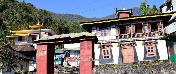 Lingtam Monastery Gate