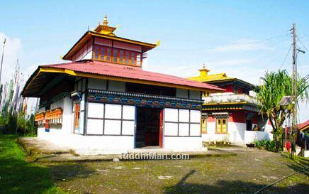 Monastery Near Kewzing Bazaar South Sikkim
