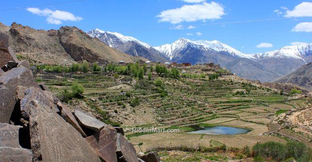 Nako Lake Around Village